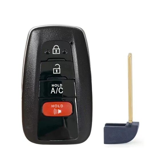 2017-2021 Toyota Prius Prime / 4-Button Smart Key / PN: 89904-47460 / HYQ14FBE-0410 (AFTERMARKET)